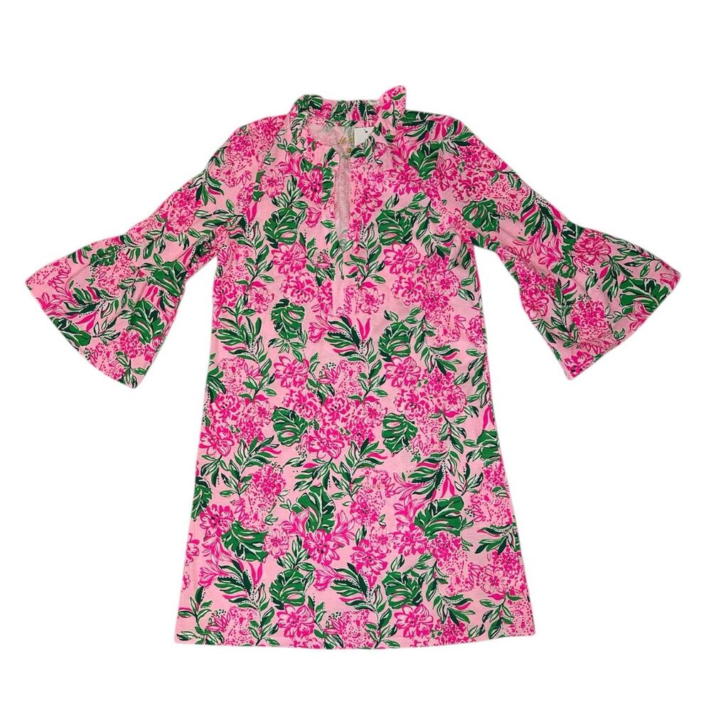 NWT Lilly Pulitzer Hayes Dress in Conch Shell Pink Koala La La Size Small